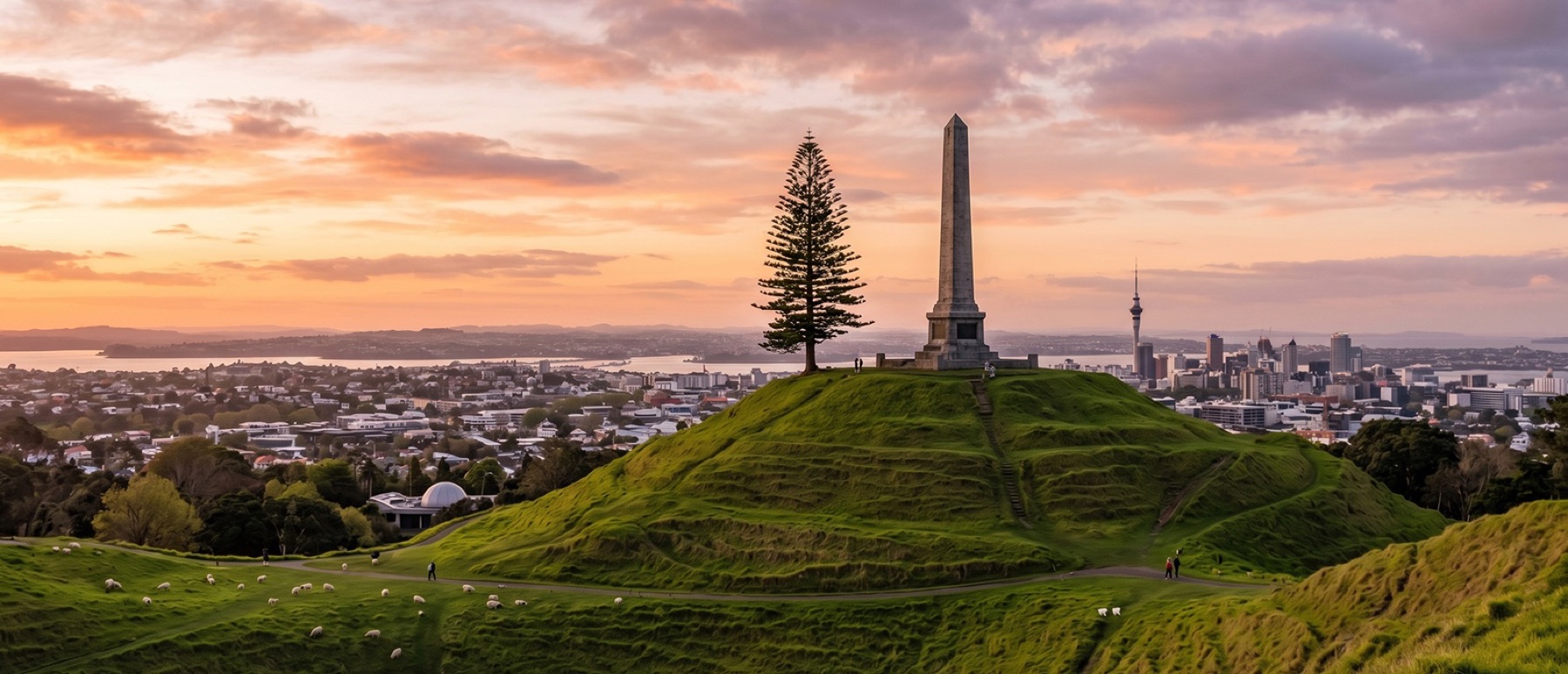 Local view of One Tree Hill, Auckland