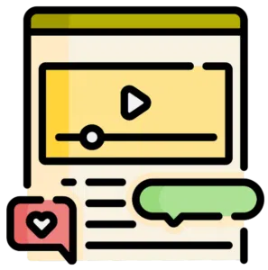Social media videos strategy framework diagram