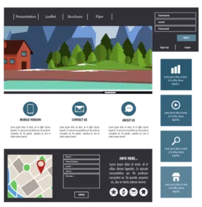 WordPress developer working on website