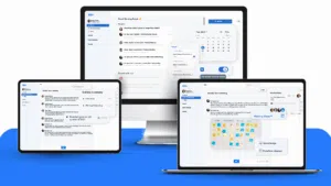 Otter: The AI-Powered Work Assistant You Need 1 Web Design Image Otter AI generating captions during a live event