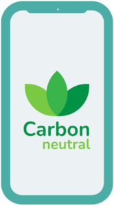 remote team supporting carbon neutral goals