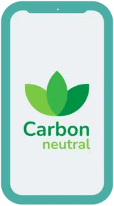 remote team supporting carbon neutral goals