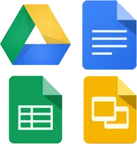 Google Suite benefits icons