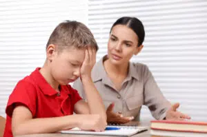 Virtual Innovation Supports The Truth About Dyslexia Project 2 Web Design Image Dyslexia specialist and client in consultation session