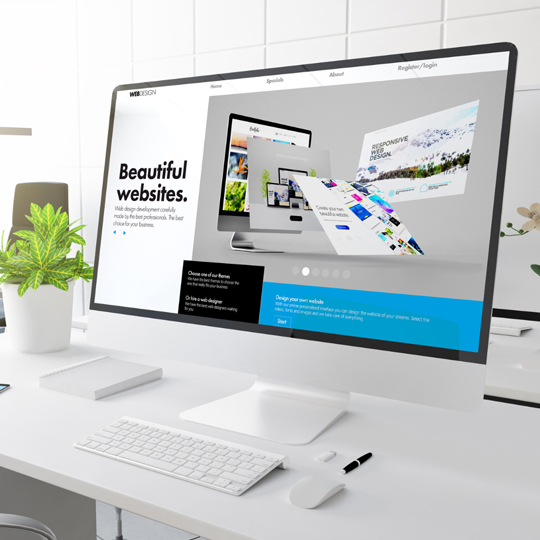 Web Design Image Virtual Innovation agency building a high-converting website for virtual clients