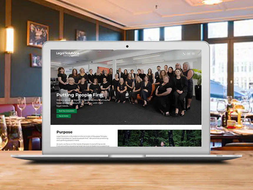 Legal Solutions Website Build