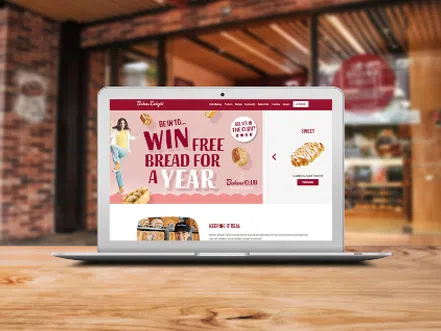 Bakers Delight Website Build