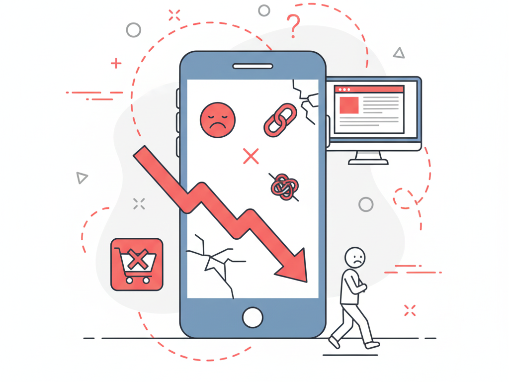 Website for business owners over 50 designed with mobile-first features