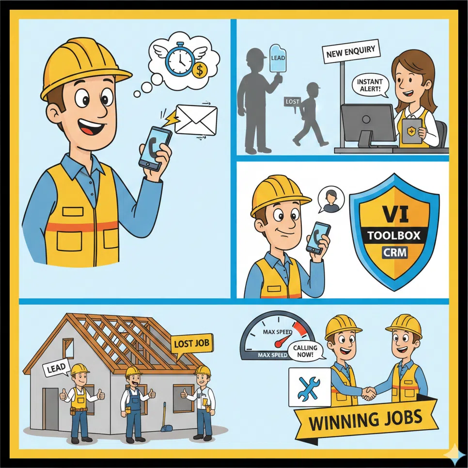 The Small Automation That Stops You Losing Leads (And Takes 15 Minutes to Set Up) 3 Web Design Image Why fast response times matter for builders, tradies, and urgent-service businesses