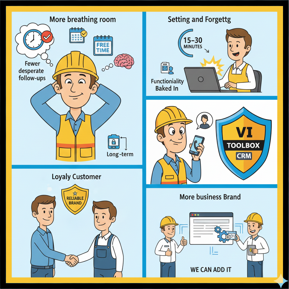 Benefits of automated confirmation emails for reducing workload and improving reliability