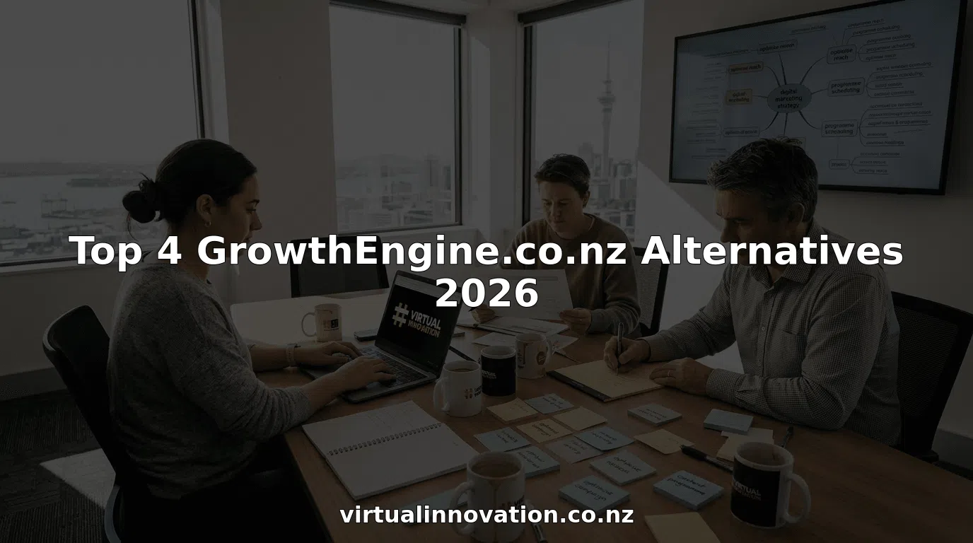 Team collaborating in Auckland web agency office